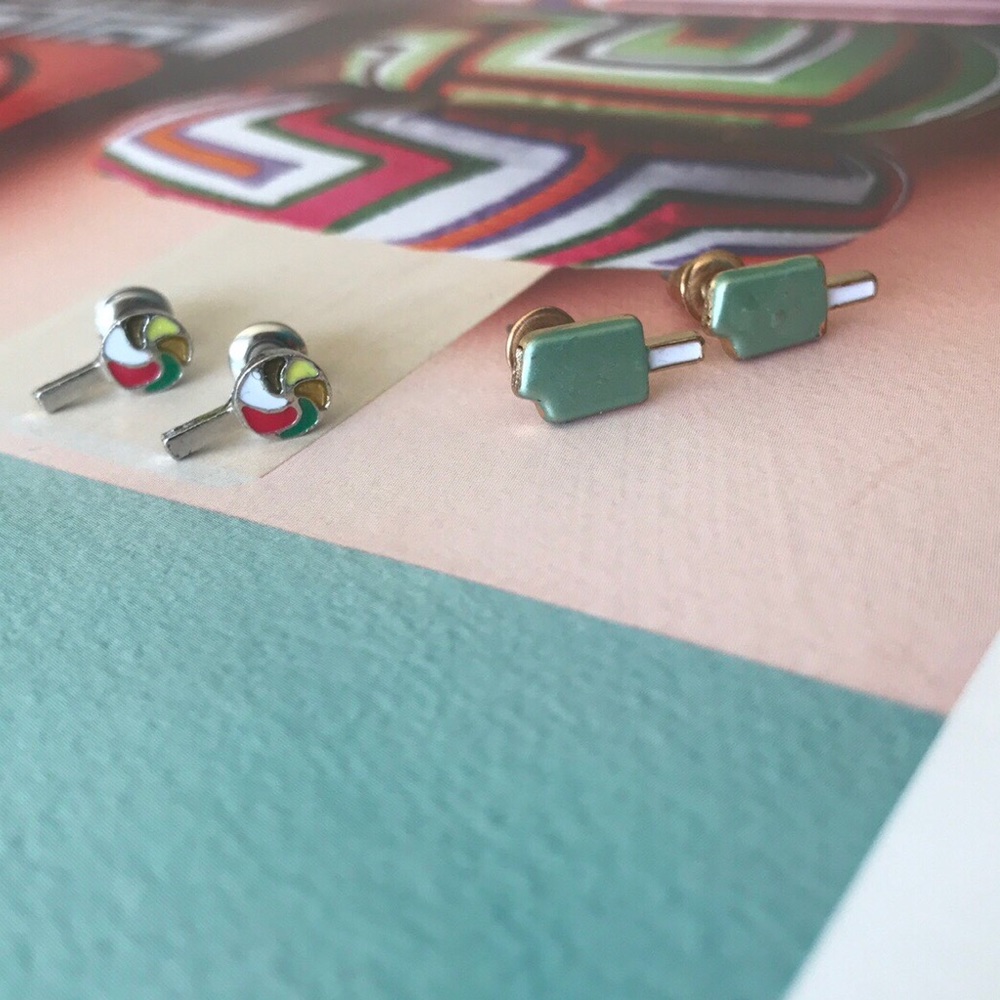 Sweet Treat Stud Earring Duo Set
